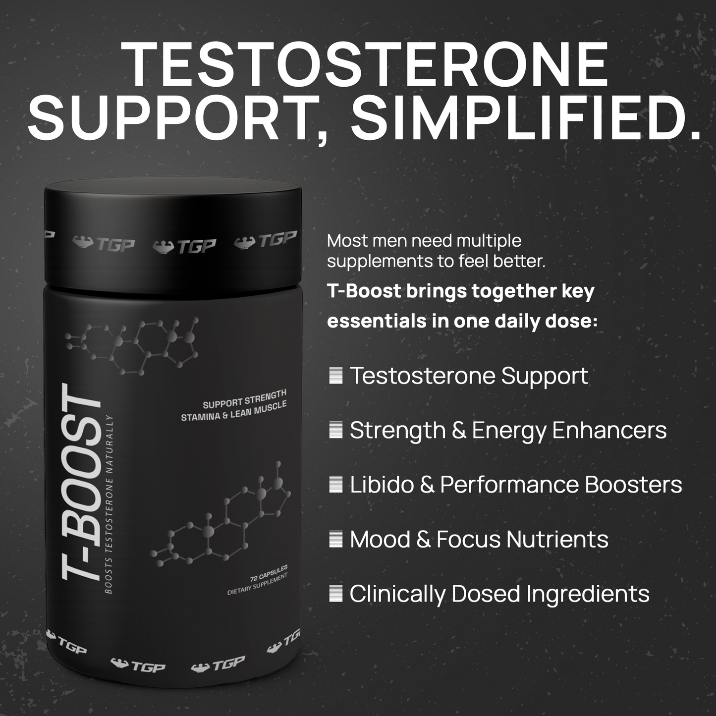 T-Boost (Natural Testosterone Support)